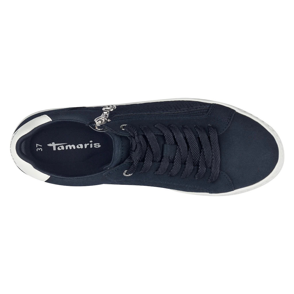 Tamaris Plateausneaker Freizeitschuh Halbschuh Schnürschuh in veganer Verarbeitung online kaufen VIP-Rabatte