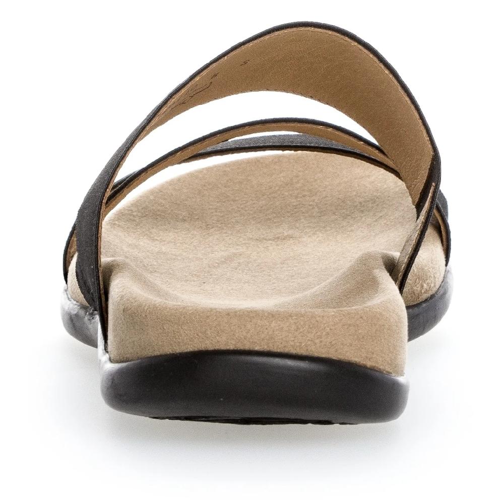 Gabor Pantolette Keilabsatz Sommerschuh Schlappen mit atmungsaktivem Lederfutter bestellen Letzte 3 Tage