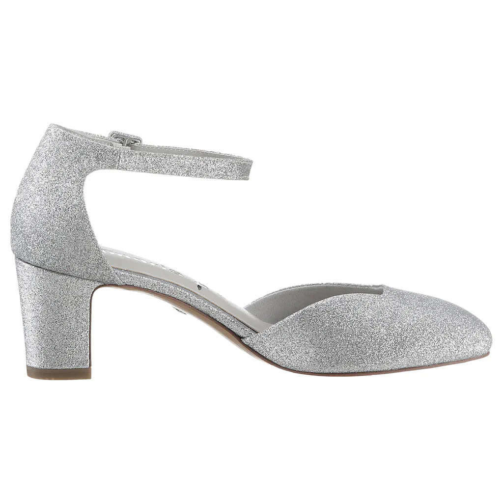 Tamaris Spangenpumps Abendschuh Festtagsschuh Brautschuh Trichterabsatz mit ANTIshokk kaufen Letzte 2 Tage