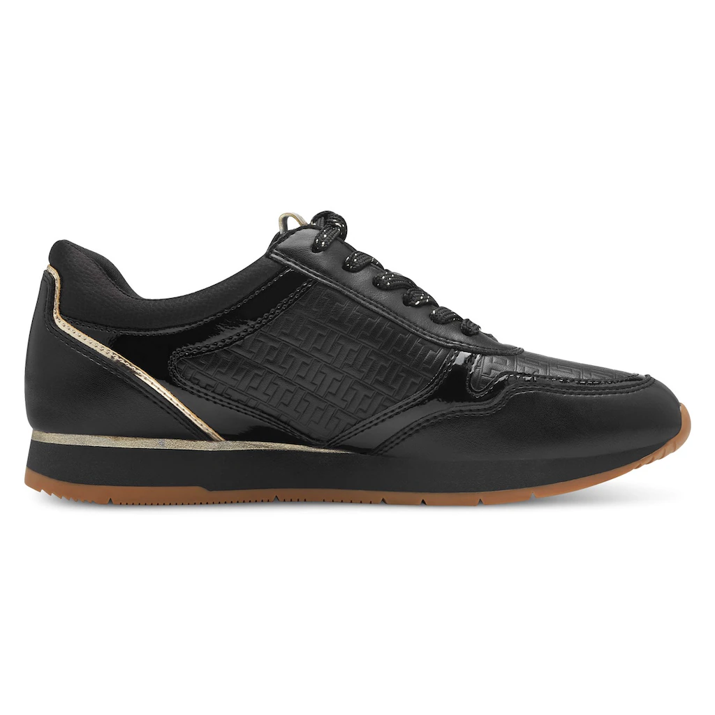 Tamaris Plateausneaker Freizeitschuh Halbschuh Schnürschuh mit dezenten Metallic-Details online bestellen Zeitbegrenzte Promotion