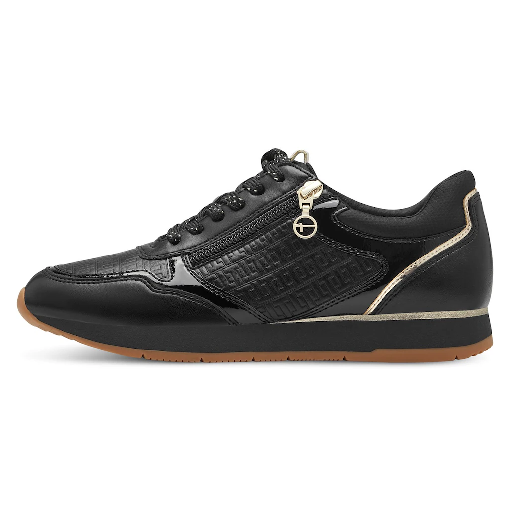 Tamaris Plateausneaker Freizeitschuh Halbschuh Schnürschuh mit dezenten Metallic-Details online bestellen Zeitbegrenzte Promotion