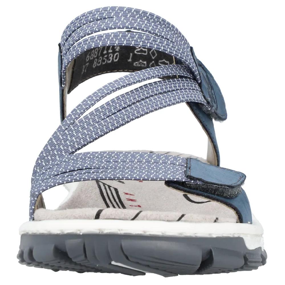 Rieker Riemchensandale Sommerschuh Sandalette Klettschuh im Sportslook ▷ für Super Rabatt