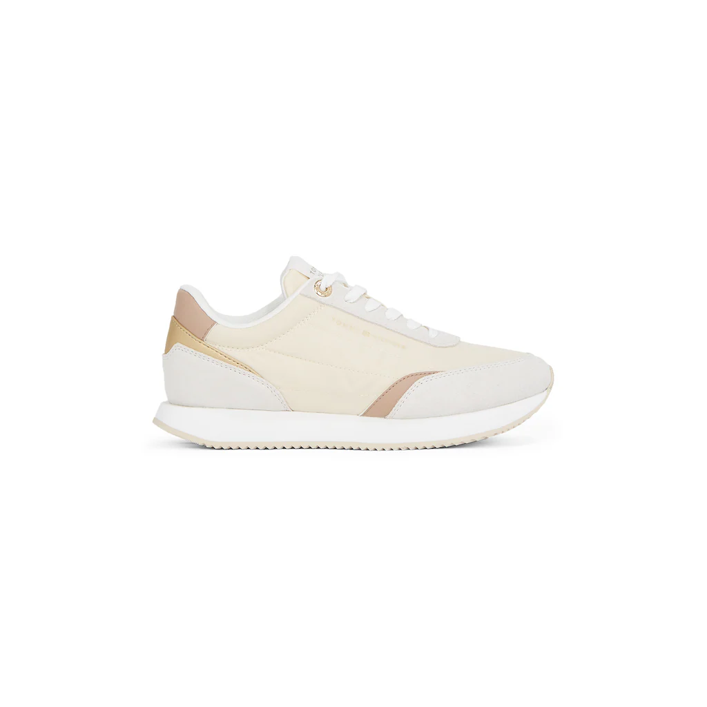 Tommy Hilfiger Plateausneaker »ESSENTIAL RUNNER« Freizeitschuh Halbschuh Schnürschuh mit Kontrastbesätzen online bestellen Kostenloser Versand international