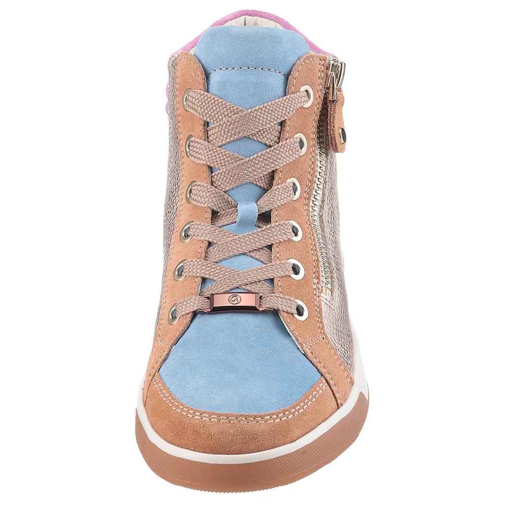 Ara Sneaker »ROM« High Top Sneaker Schnürboots mit Reißverschluss Black Friday Preise