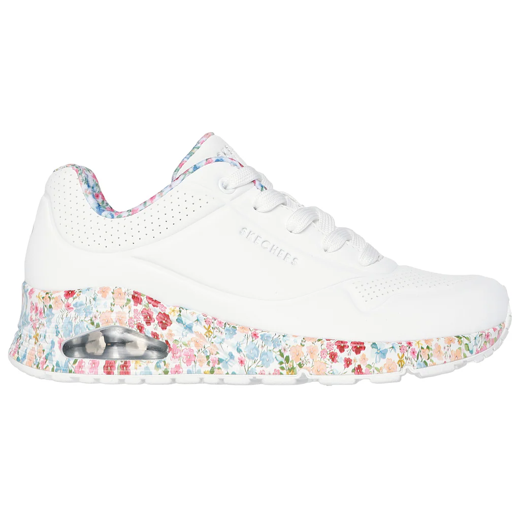 Skechers Sneaker »UNO-MAJESTIC GARDEN« Keilsneaker Plateausneaker mit bedruckter Sohle Fabrik Onlineshop