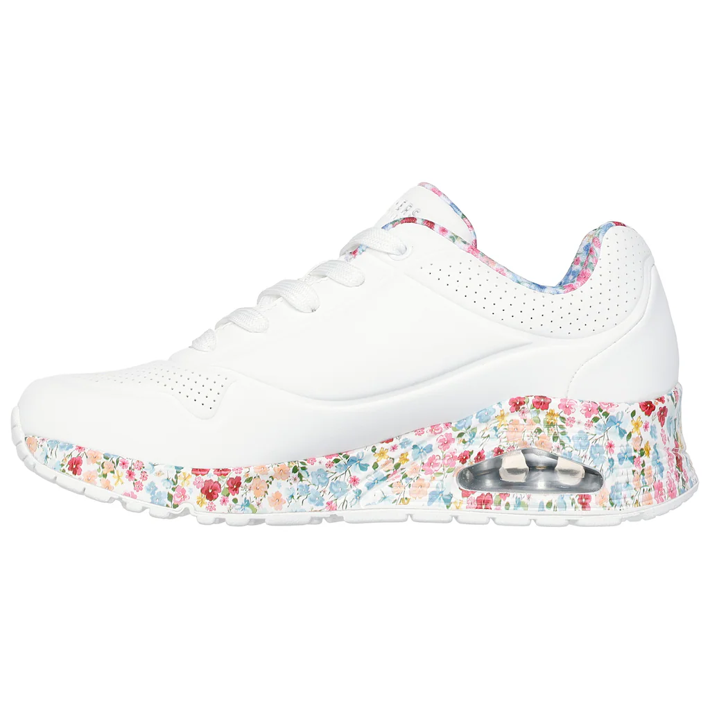 Skechers Sneaker »UNO-MAJESTIC GARDEN« Keilsneaker Plateausneaker mit bedruckter Sohle Fabrik Onlineshop