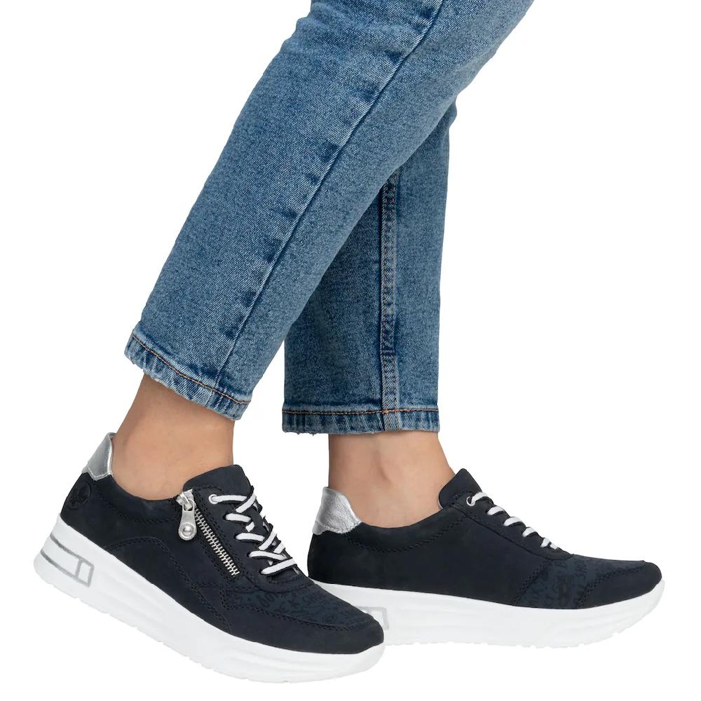 Rieker Plateausneaker Schnürschuh Halbschuh Freizeitschuh mit Soft-Einlage kaufen Sonderangebot