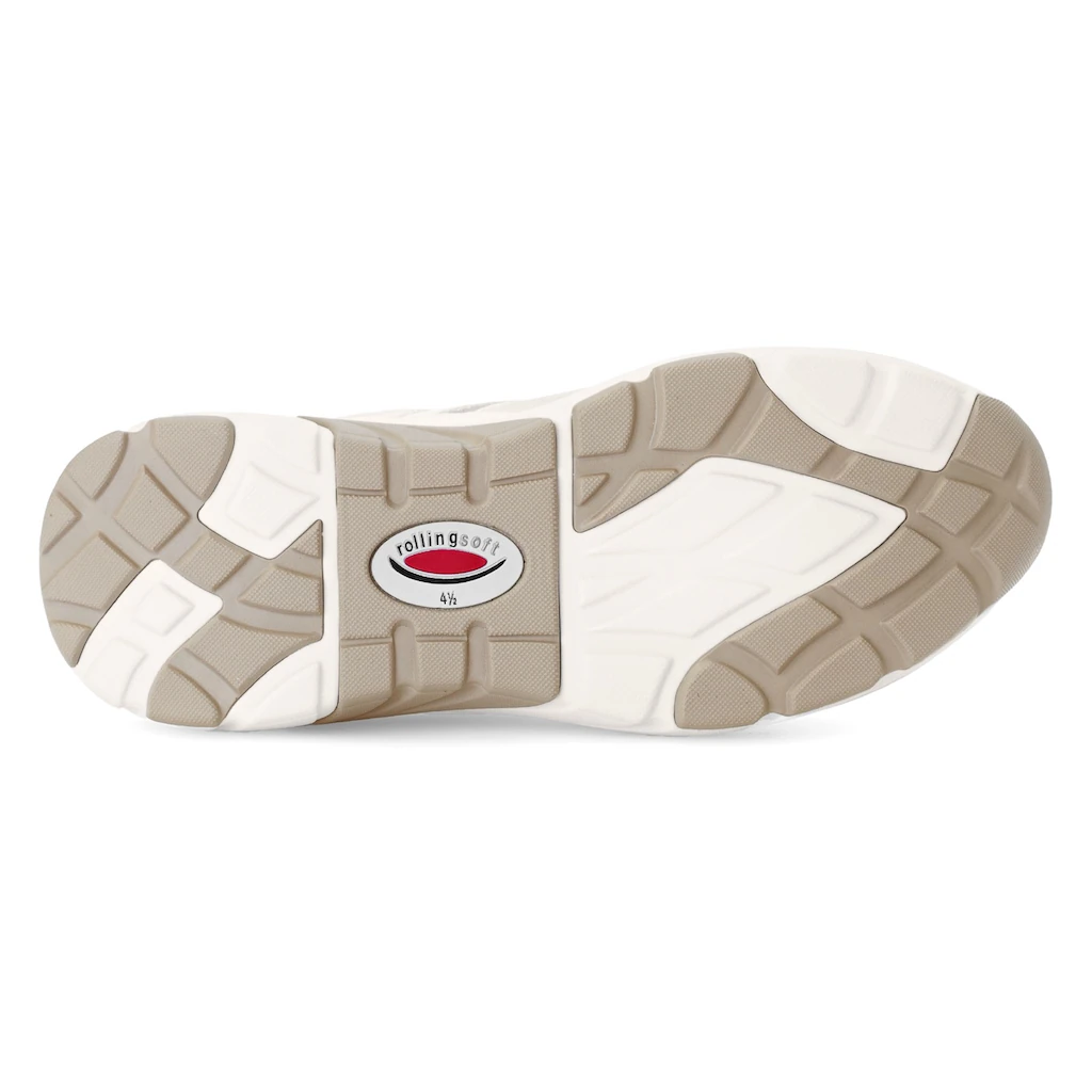 Gabor Rollingsoft Keilsneaker Freizeitschuh Halbschuh Schnürschuh mit rollingsoft-Laufsohle ▷ für Rabatt