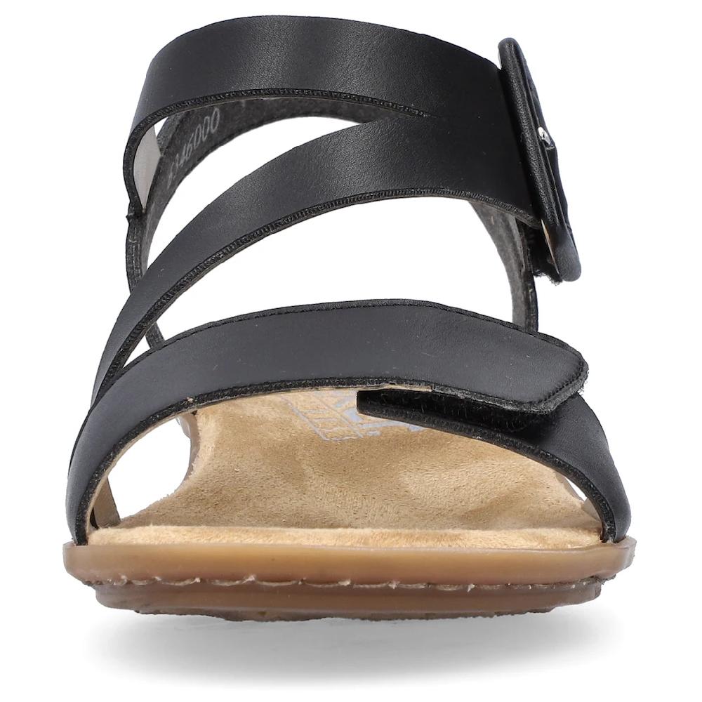 Rieker Sandalette Sommerschuh Sandale Keilabsatz mit Klett kaufen Günstig kaufen