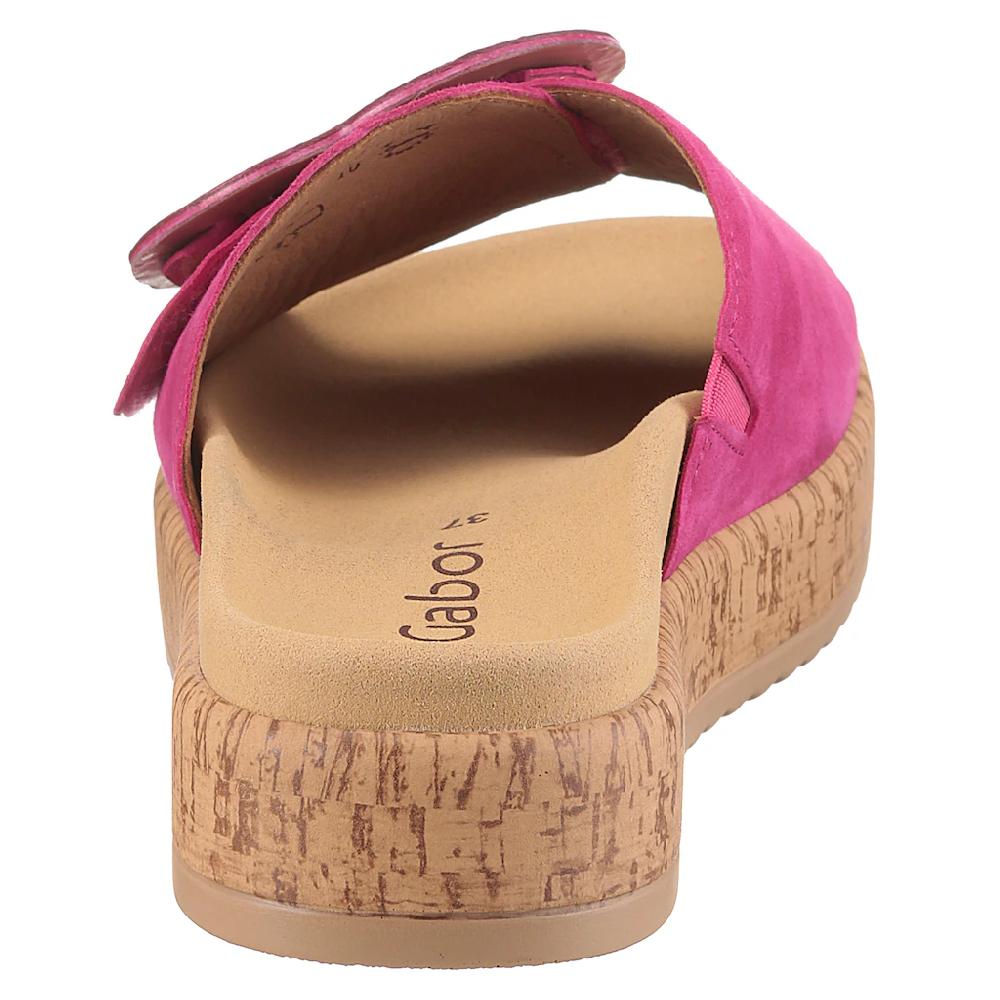 Gabor Pantolette Plateau Sommerschuh Bequemschuh Best Fitting für gute Passform Begrenztes Angebot