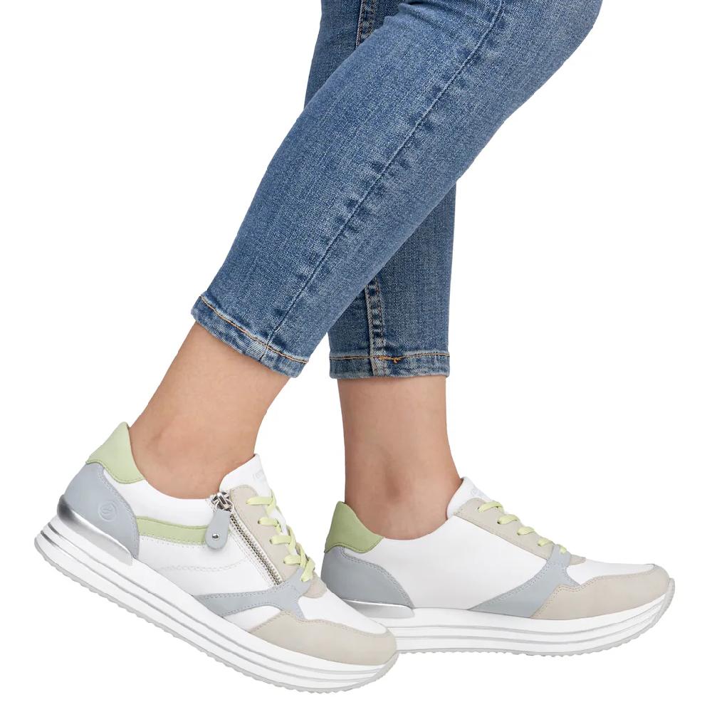 Remonte Plateausneaker Freizeitschuh Halbschuh Schnürschuh mit loser Soft-Einlage ▷ für Top Angebot