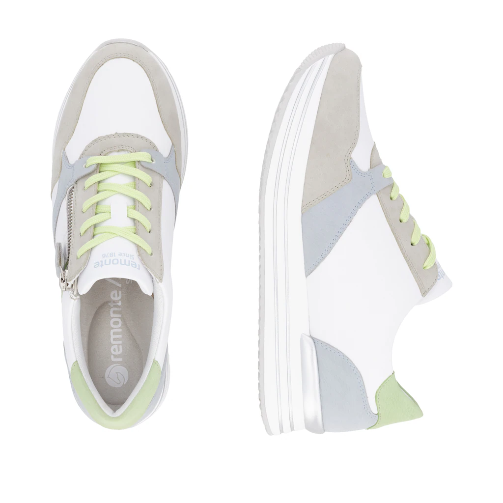 Remonte Plateausneaker Freizeitschuh Halbschuh Schnürschuh mit loser Soft-Einlage ▷ für Top Angebot