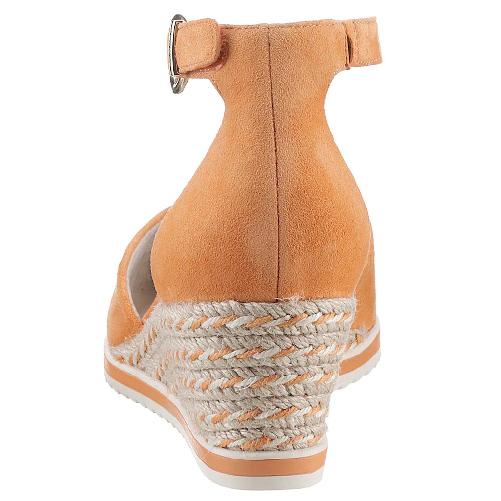 Tamaris Keilpumps Keilabsatz Schlupfschuh Riemchensandale mit modischem Jute-Besatz bestellen Exklusive Angebote