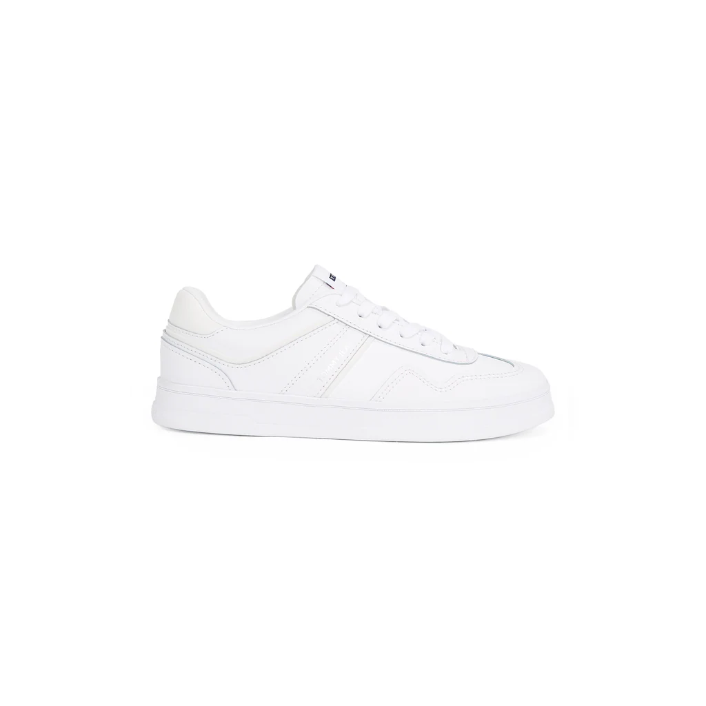 Tommy Jeans Plateausneaker »THE GREENWICH LEATHER« Freizeitschuh Halbschuh Schnürschuh im Basket-Look online kaufen Große Rabatte