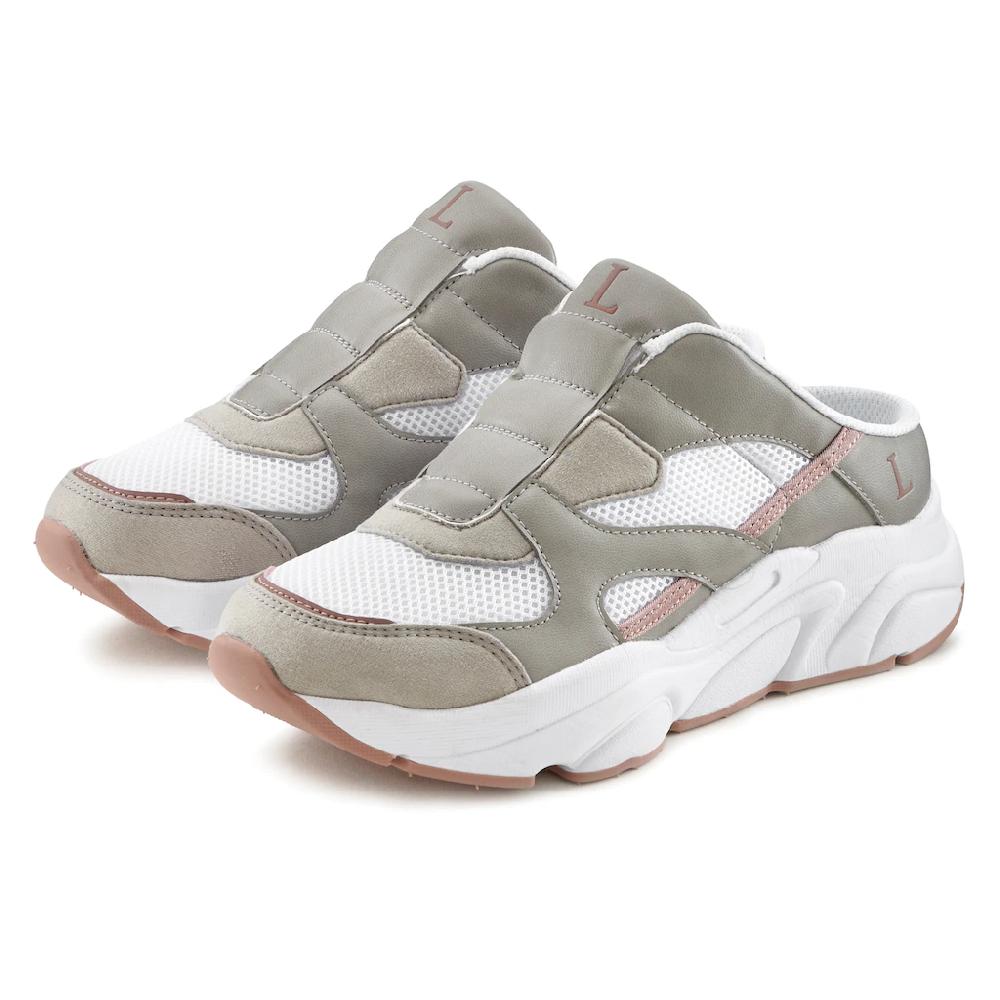 LASCANA Slip-On Sneaker mit Chunky Sohle Sabot Clog Freizeitschuh ▷ für Bestseller