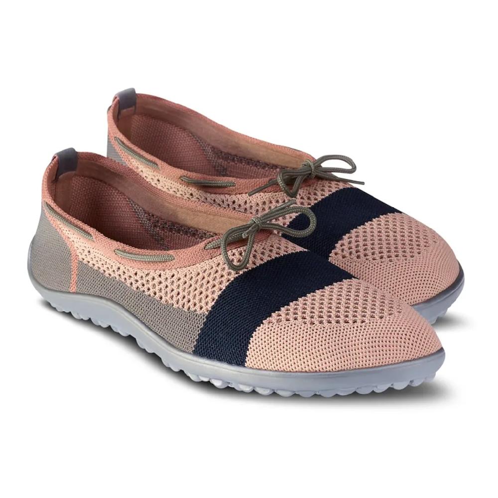 Leguano Barfußschuh »STLYE« Ballerina Slipper Bequemschuh mit Schleife ▷ für Räumungsverkauf