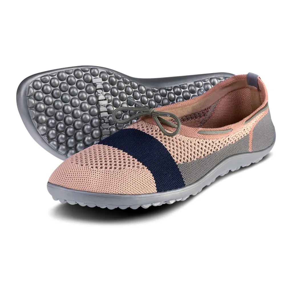 Leguano Barfußschuh »STLYE« Ballerina Slipper Bequemschuh mit Schleife ▷ für Räumungsverkauf