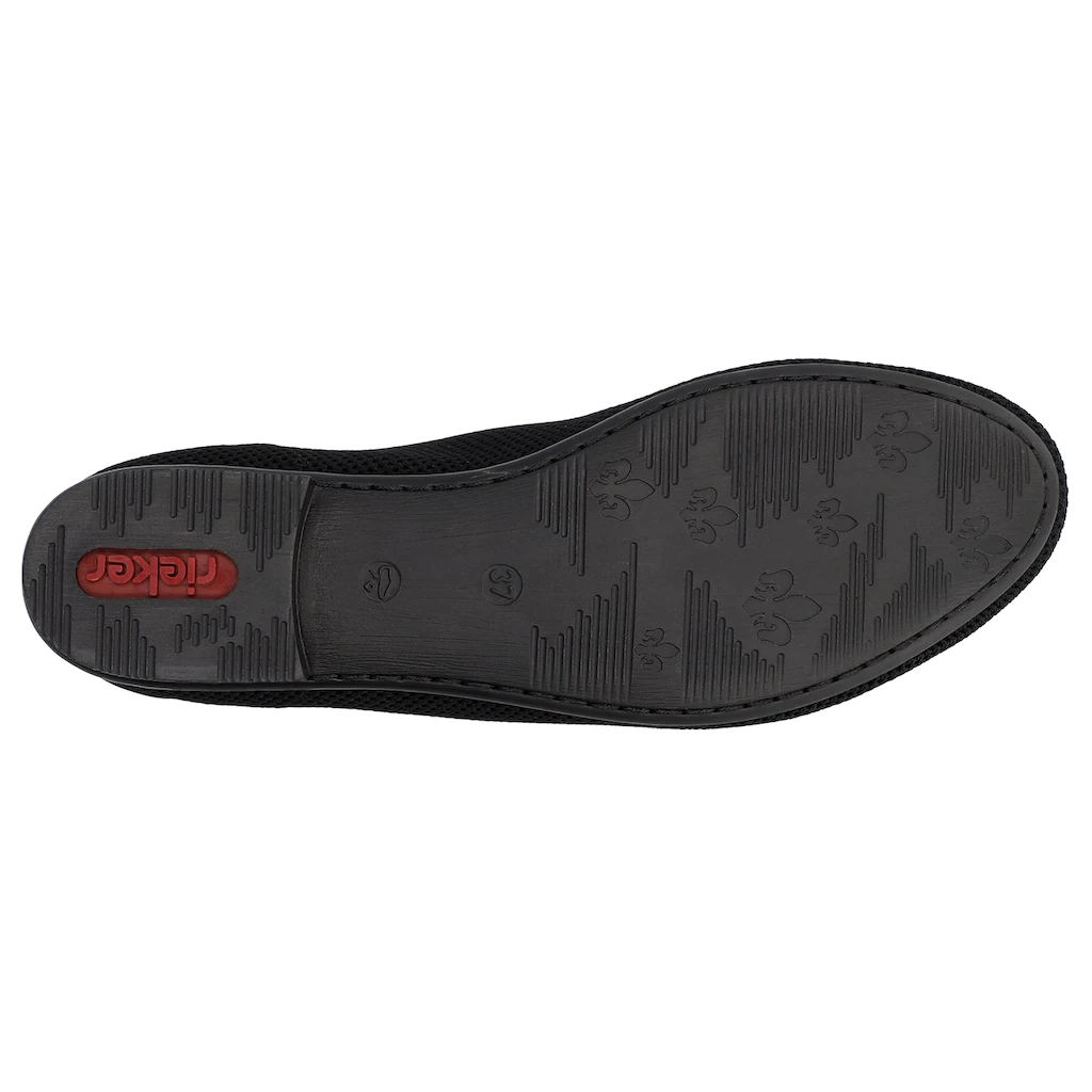 Rieker Slipper Loafer Business Schuh mit Strass-Steinchen verziert ▷ für Tägliche Deals