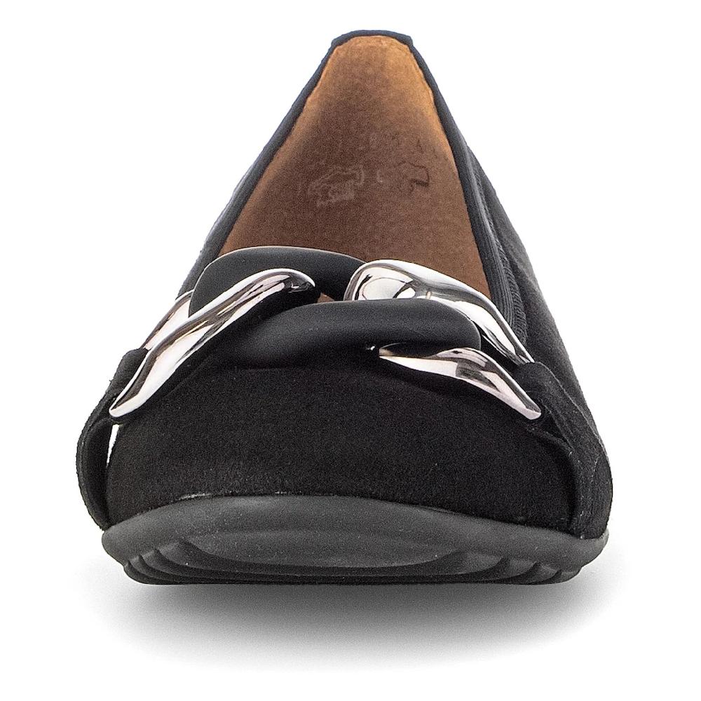 Gabor Ballerina »FLORENZ« Flache Schuhe Slipper in abgerundeter Form online kaufen Sonderangebote
