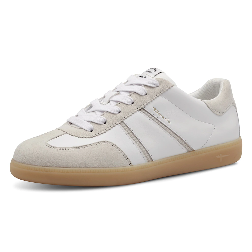 Tamaris Plateausneaker Freizeitschuh Halbschuh Schnürschuh mit gepolstertem Schaftrand kaufen