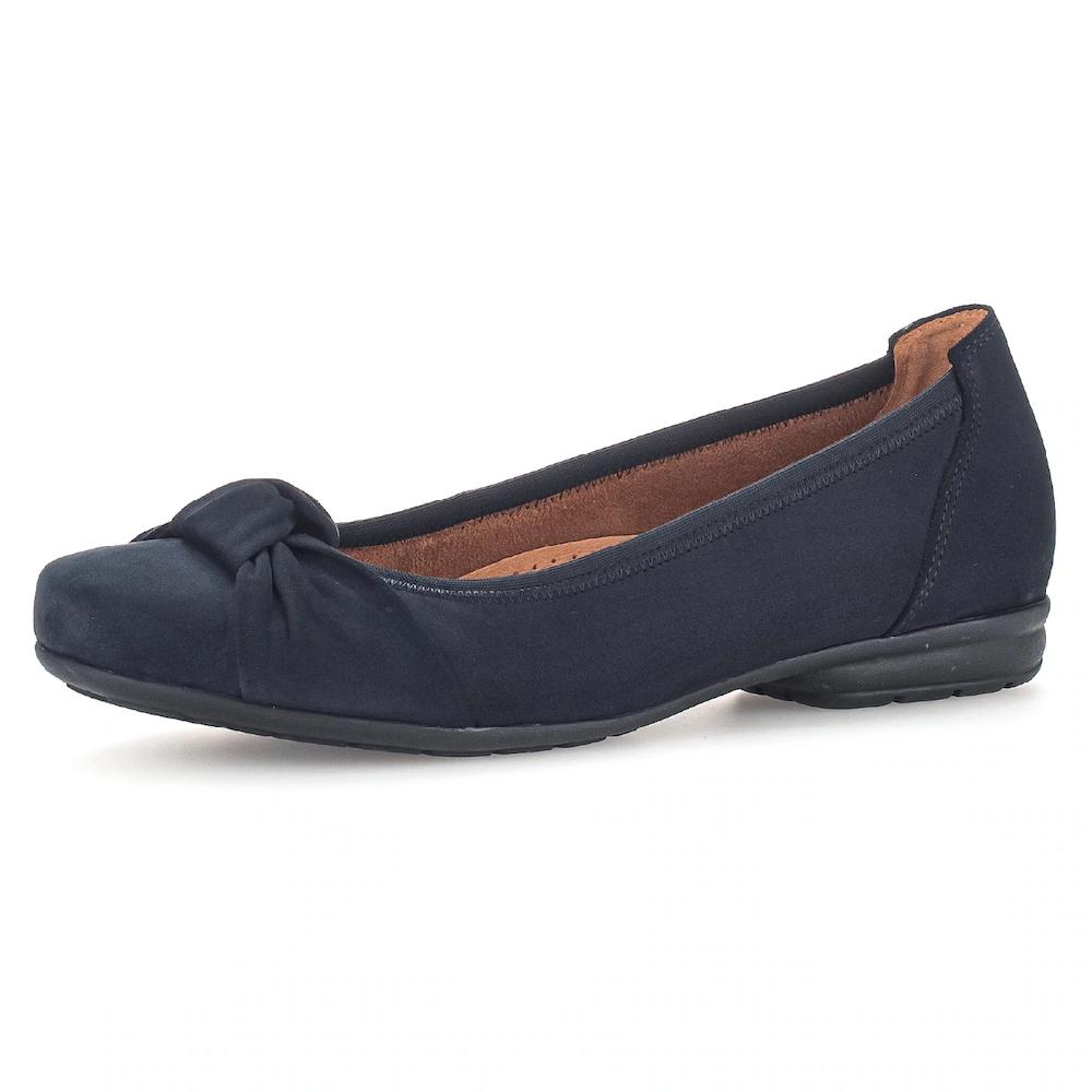 Gabor Ballerina »FLORENZ« Business Schuhe Slipper mit modischem Knoten Weite G kaufen