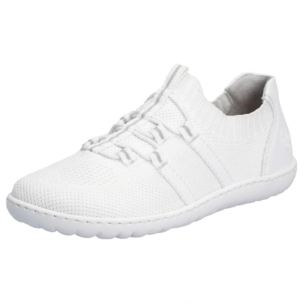 Rieker Slip-On Sneaker »Barfußschuh« Slipper Freizeitschuh Halbschuh mit elastischem Strickschaft online kaufen