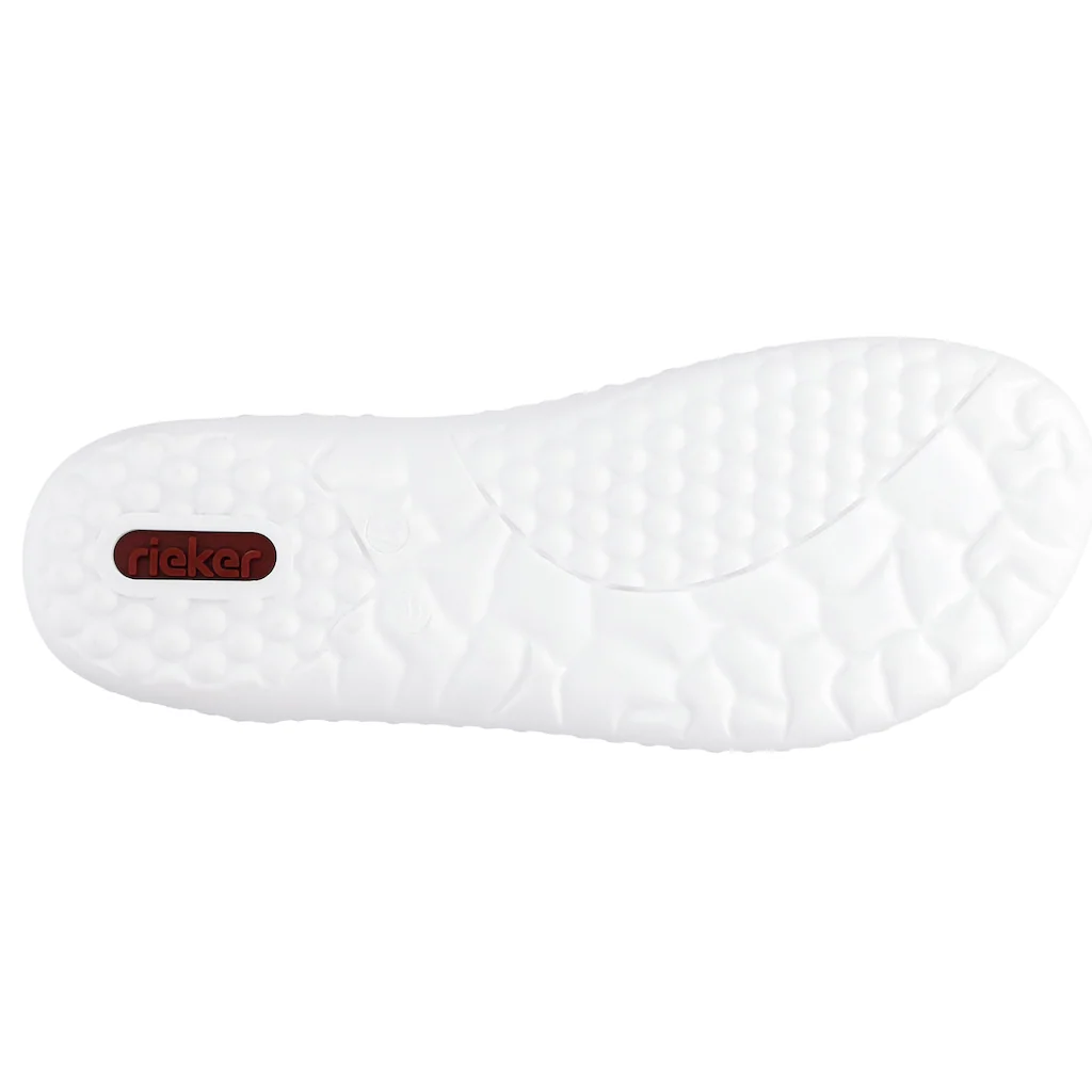 Rieker Slip-On Sneaker »Barfußschuh« Slipper Freizeitschuh Halbschuh mit elastischem Strickschaft online kaufen Vierteljährliche Förderung