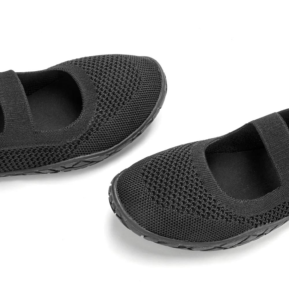 LASCANA Sneaker Ballerinas »Riemchenballerina Slip-On-Sneaker« Freizeitschuh Slipper Halbschuh superleicht flexible Sohle VEGAN bestellen Speichern exportieren