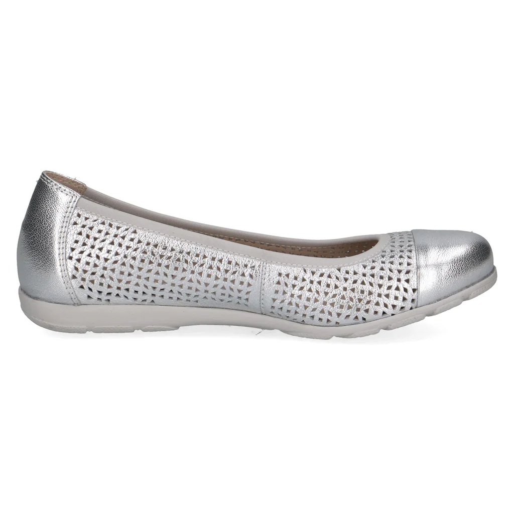 Caprice Ballerina Slipper Bequemschuh Schlupfschuh mit Perforation ▷ für Black Friday Preise