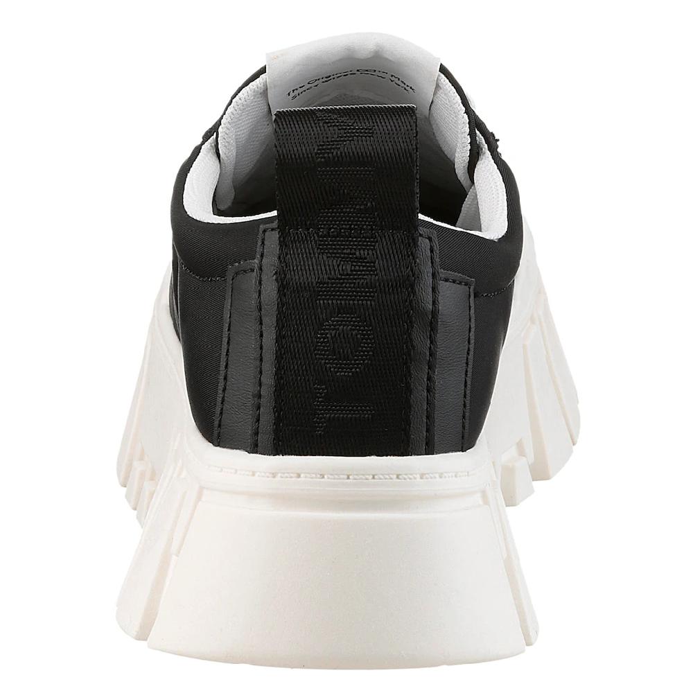 Tommy Jeans Plateausneaker »TJW FLATFORM SNEAKER NYLON« Freizeitschuh Halbschuh Schnürschuh mit markanter Plateausohle kaufen Im Verkauf