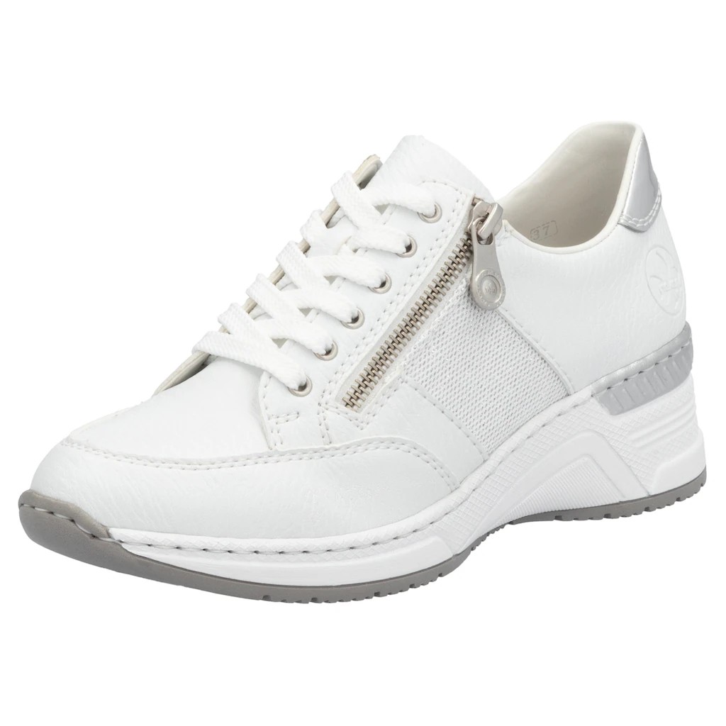 Rieker Keilsneaker Schnürschuh Halbschuh Sneaker mit loser Einlage schmale Form ▷ für