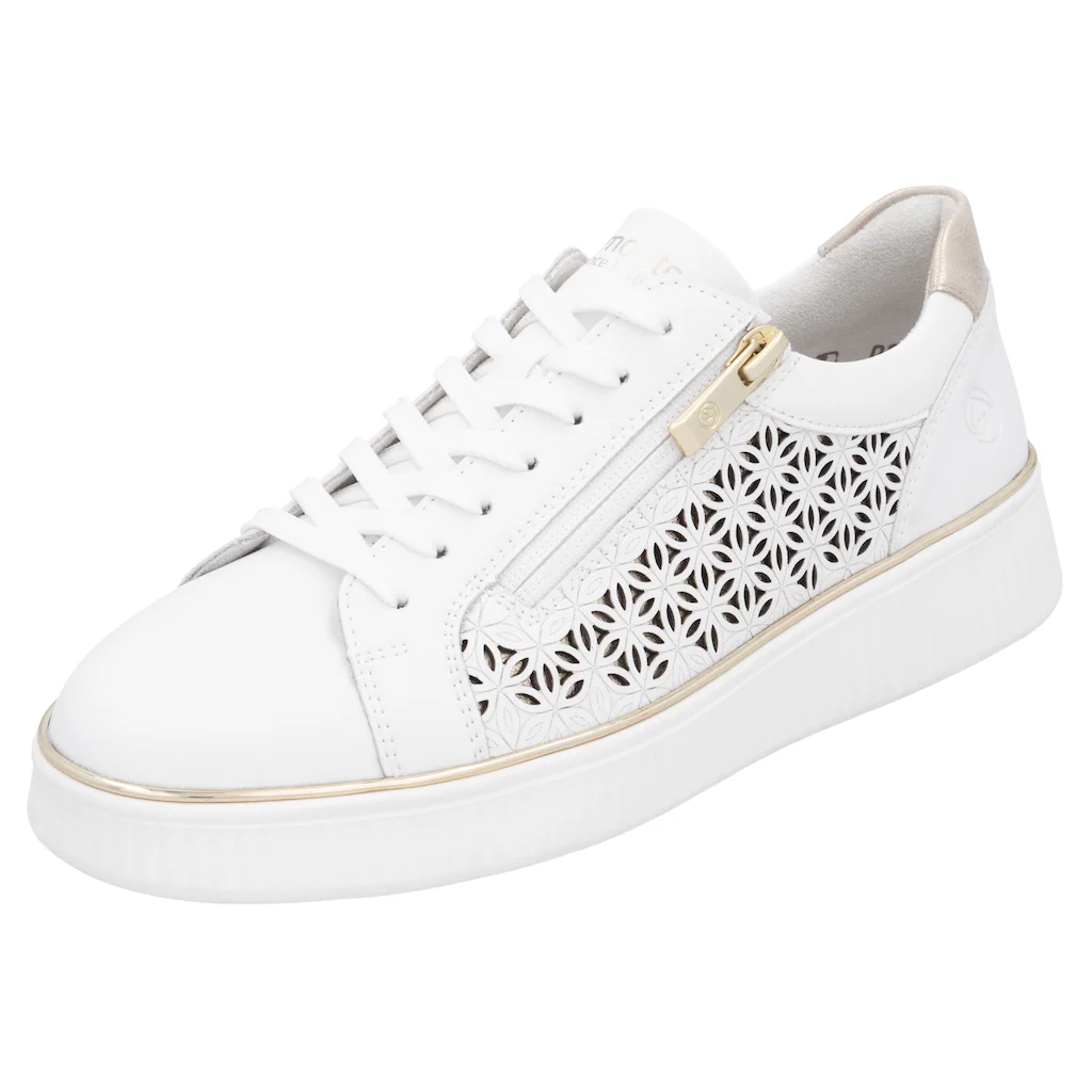 Remonte Plateausneaker Freizeitschuh Schnürer Halbschuh mit Perforation online kaufen