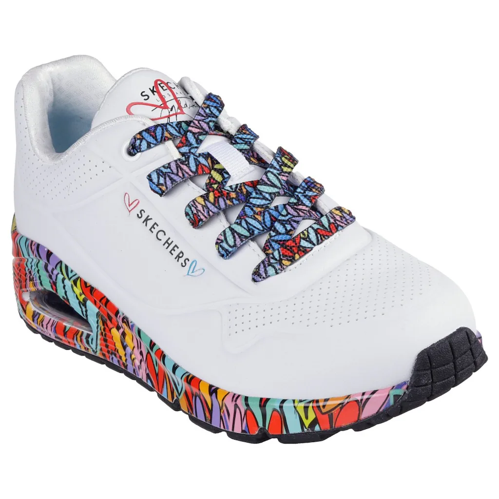 Skechers Sneaker »UNO« Plateausneaker Schnürschuh mit Keilabsatz kaufen