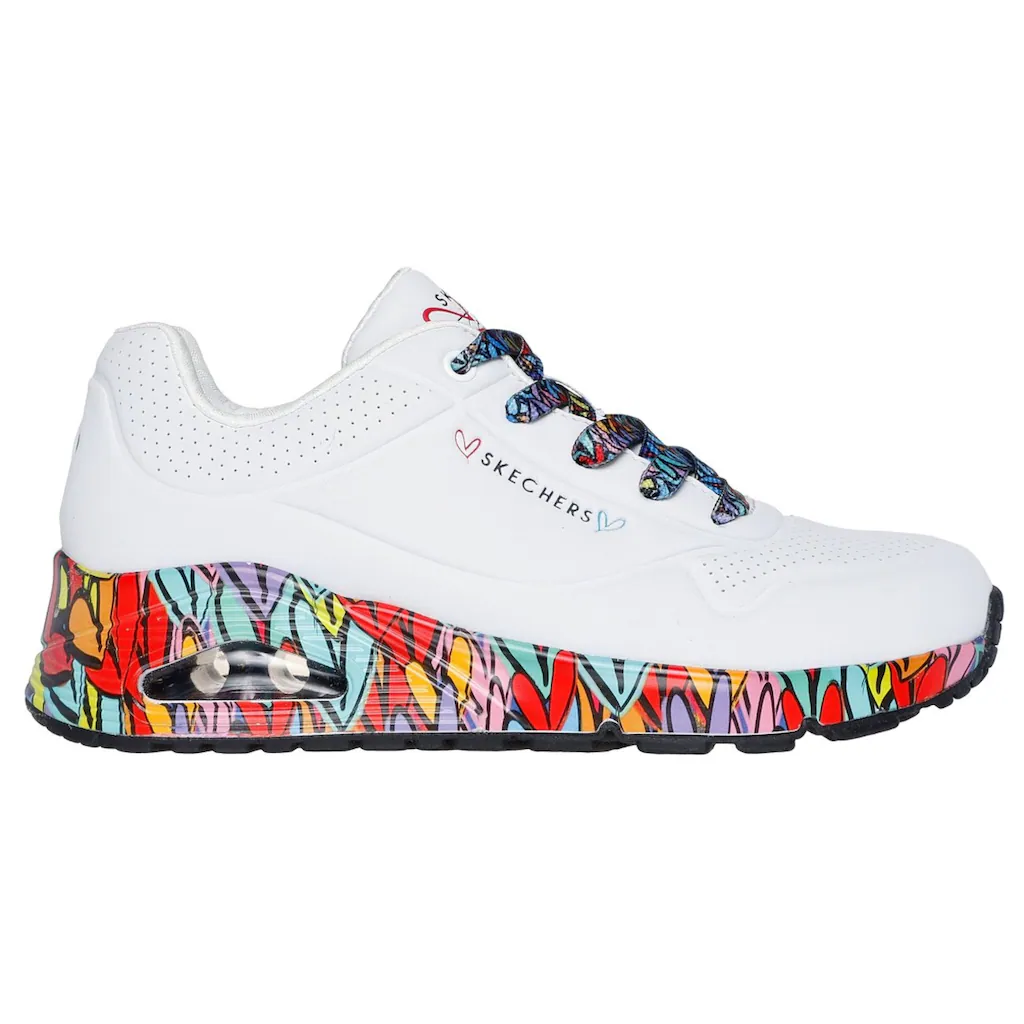 Skechers Sneaker »UNO« Plateausneaker Schnürschuh mit Keilabsatz kaufen Meist gekauft