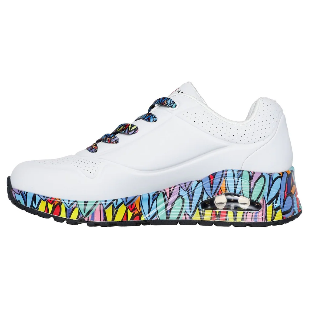 Skechers Sneaker »UNO« Plateausneaker Schnürschuh mit Keilabsatz kaufen Meist gekauft