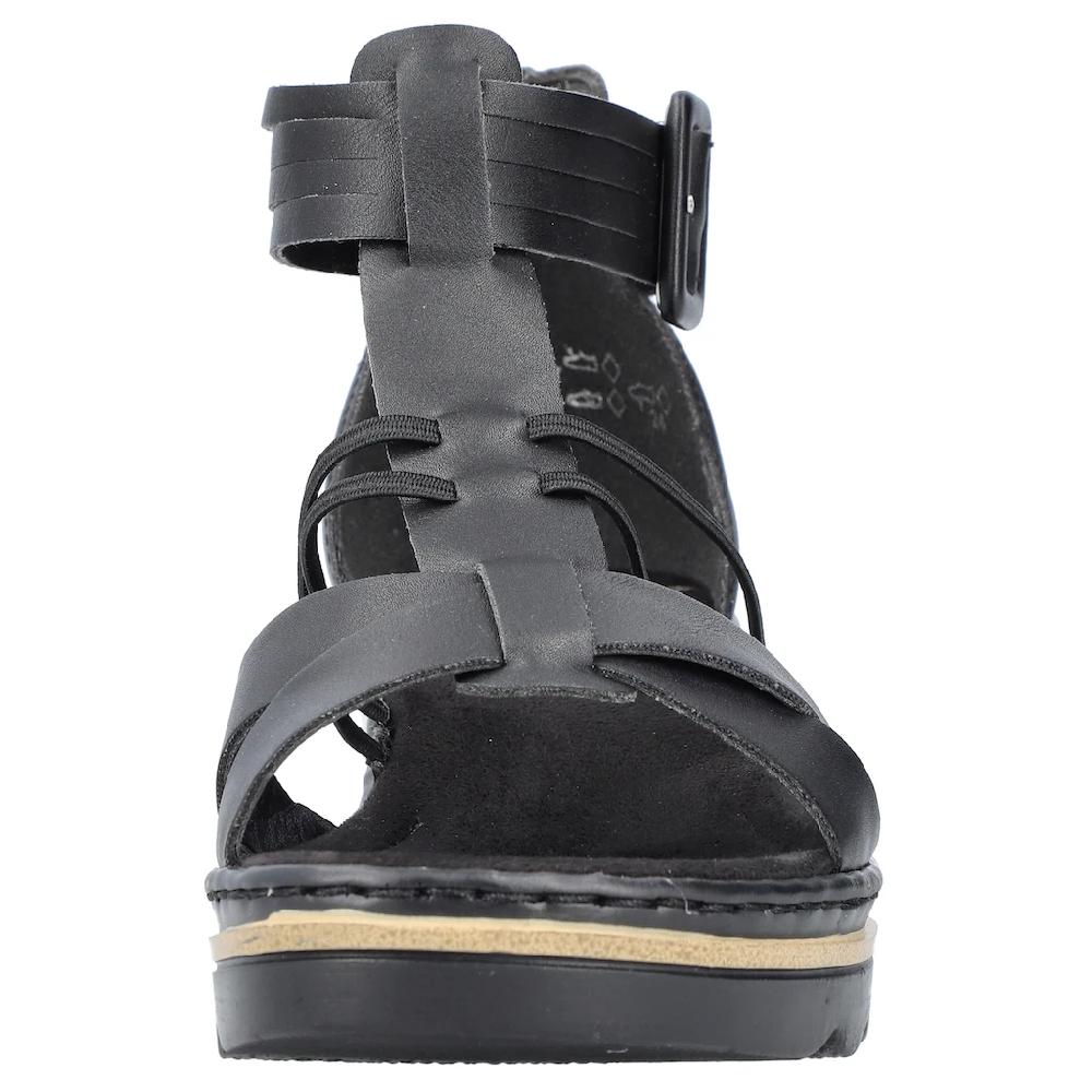 Rieker Keilsandalette Sommerschuh Sandale Keilabsatz mit Klettverschluss-Riemchen kaufen Begrenztes Angebot