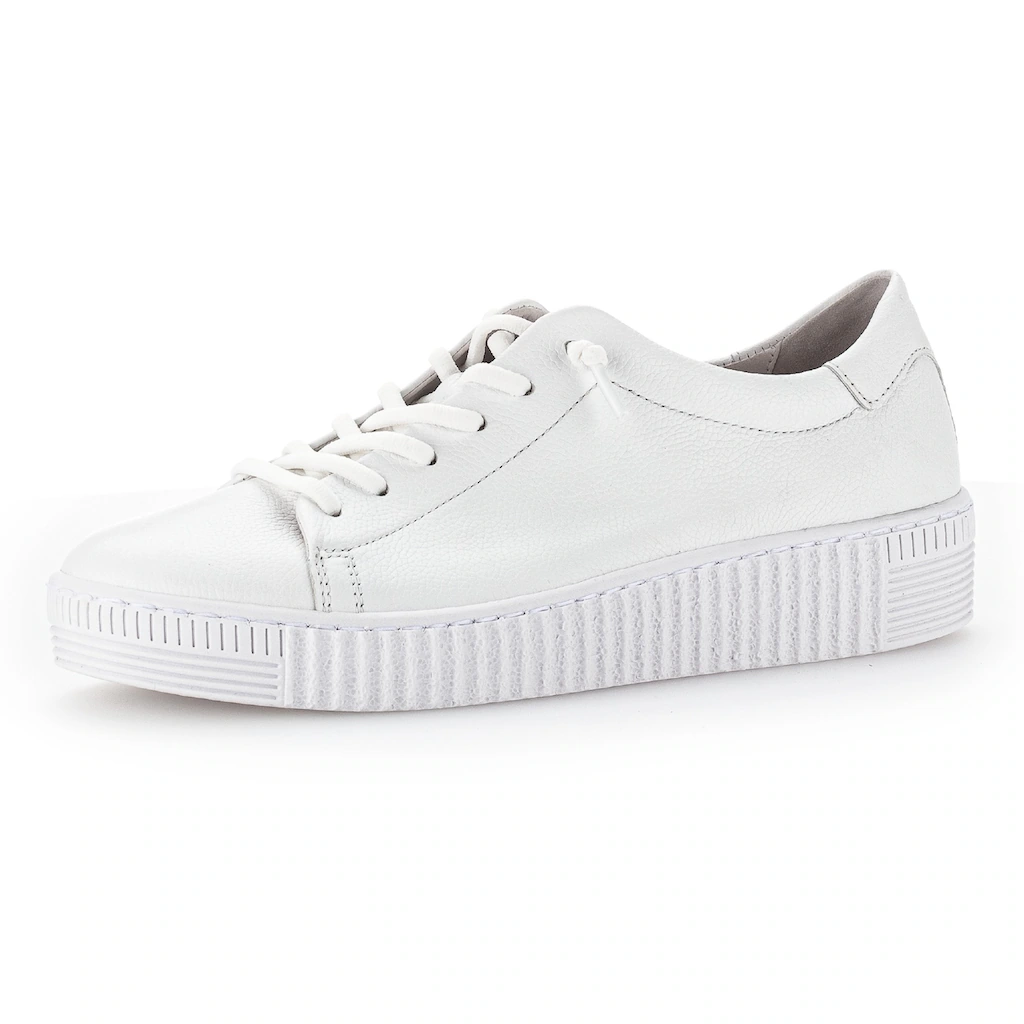 Gabor Slip-On Sneaker mit Gummizug als Zierschnürung Freizeitschuh Halbschuh Schnürschuh bestellen