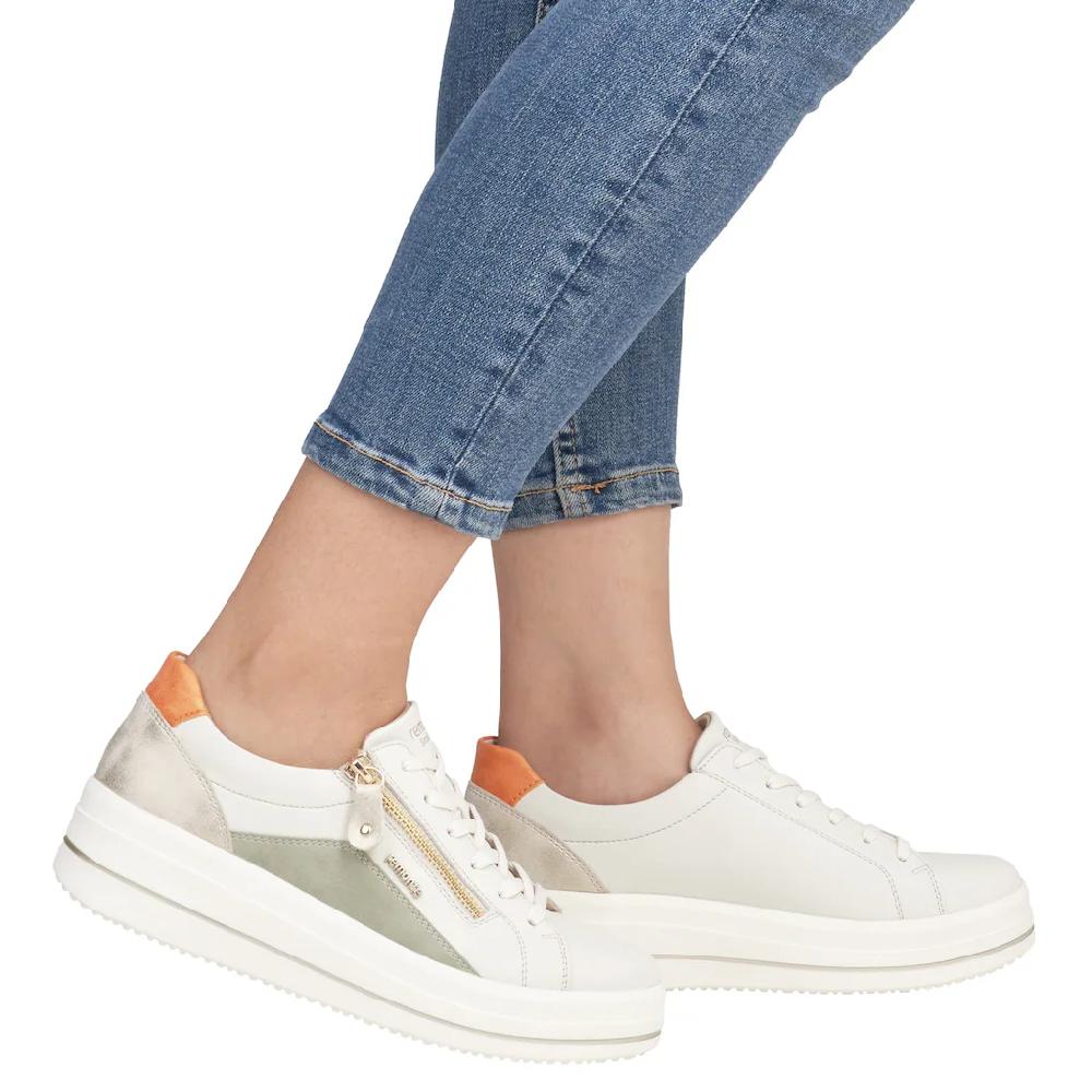Remonte Plateausneaker Freizeitschuh Halbschuh Schnürschuh mit Soft-Einlage kaufen Top Angebot