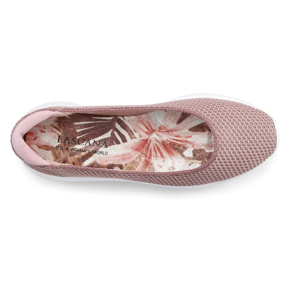 LASCANA Ballerina »Sneaker Ballerinas « Freizeitschuh Slipper Halbschuh Sneaker Slip-In leichte Mesh-Optik kaufen Tägliche Deals