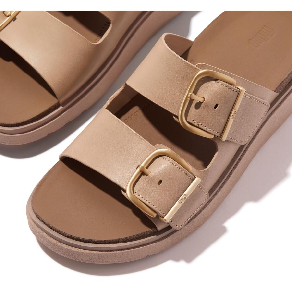 Fitflop Pantolette »GEN-FF« Keilabsatz Sommerschuh Schlappen mit Microwobbleboard-Innensohle Riesige Ersparnisse