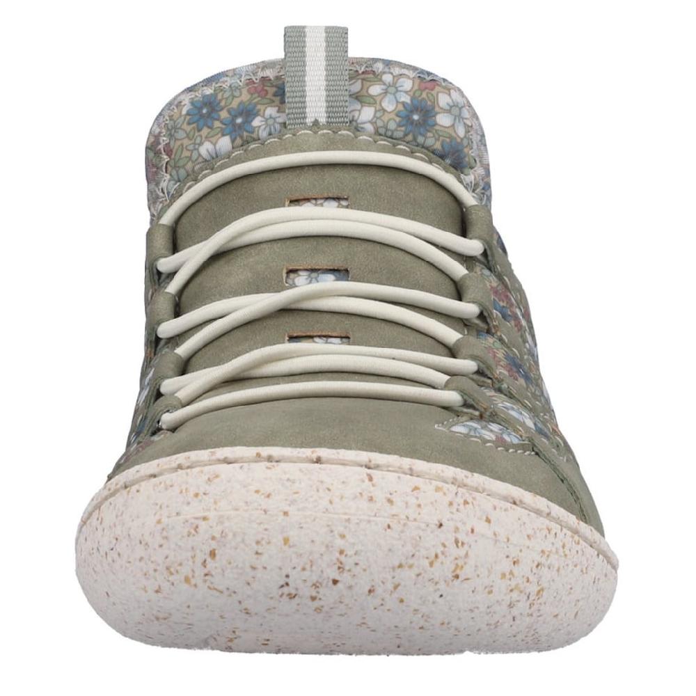 Rieker Slip-On Sneaker Slipper Schlupfschuh Freizeitschuh mit Blumendruck online bestellen Letzte 3 Tage
