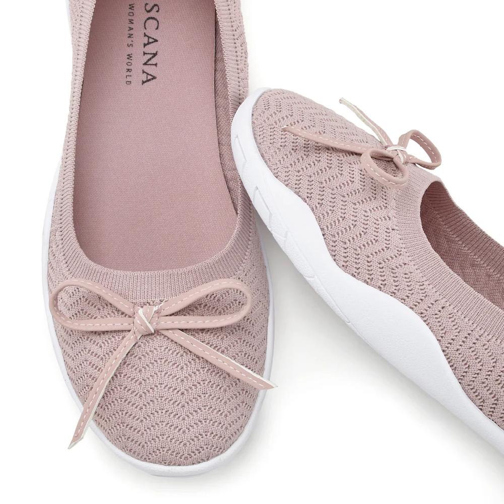LASCANA Sneaker Ballerinas mit flacher & flexibler Sohle superleicht Slipper Halbschuh VEGAN ▷ für Neueste Stile