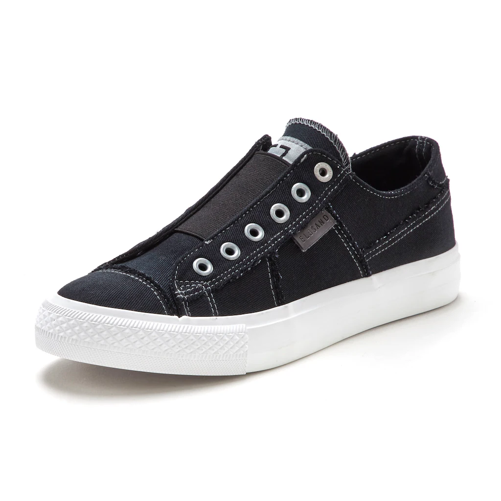 Elbsand Slip-On Sneaker aus Textil bequemer Elastik Einsatz Halbschuh Slipper Freizeitschuh kaufen Bis zu 50% Rabatt