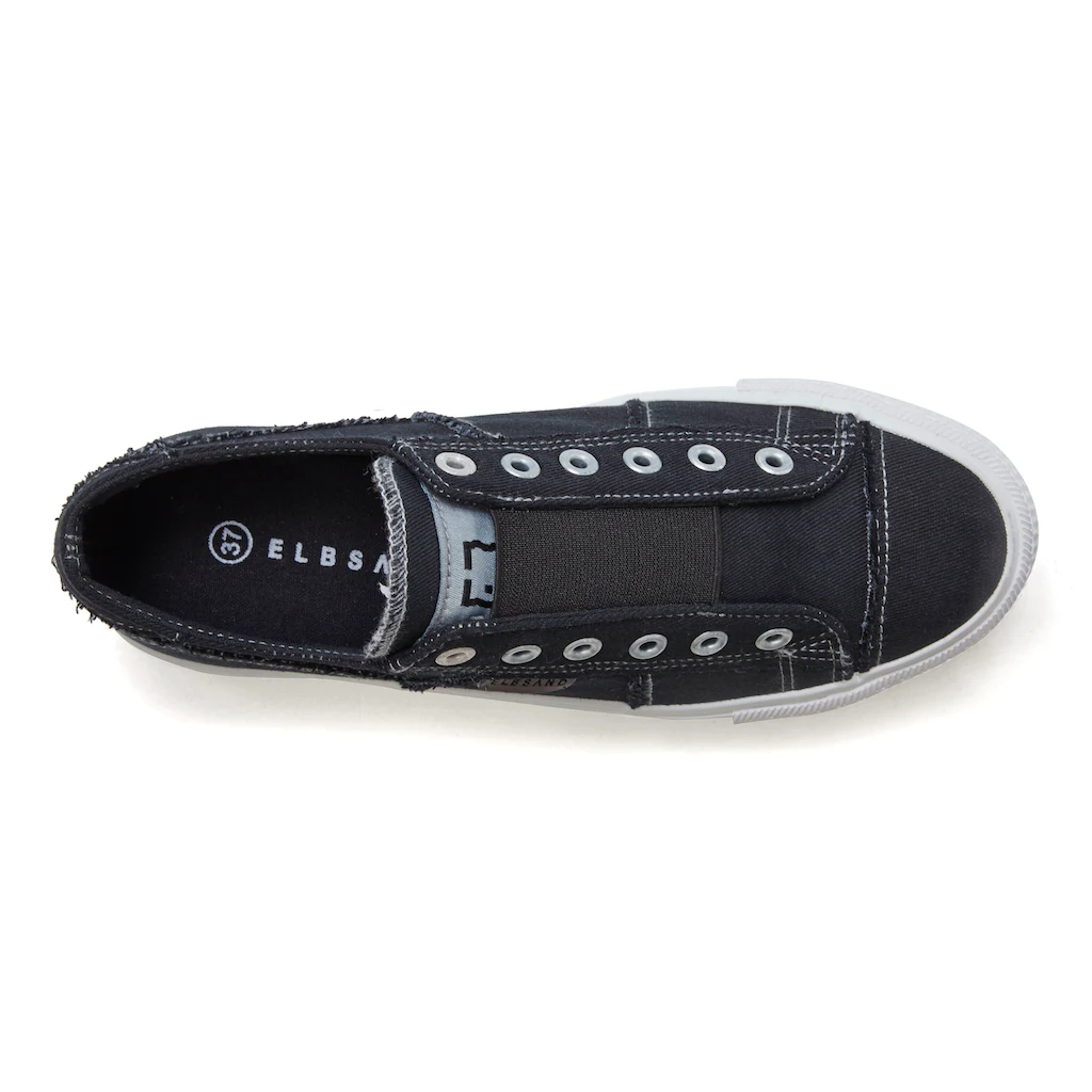 Elbsand Slip-On Sneaker aus Textil bequemer Elastik Einsatz Halbschuh Slipper Freizeitschuh kaufen Bis zu 50% Rabatt