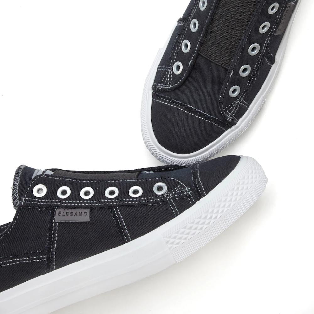 Elbsand Slip-On Sneaker aus Textil bequemer Elastik Einsatz Halbschuh Slipper Freizeitschuh kaufen Bis zu 50% Rabatt