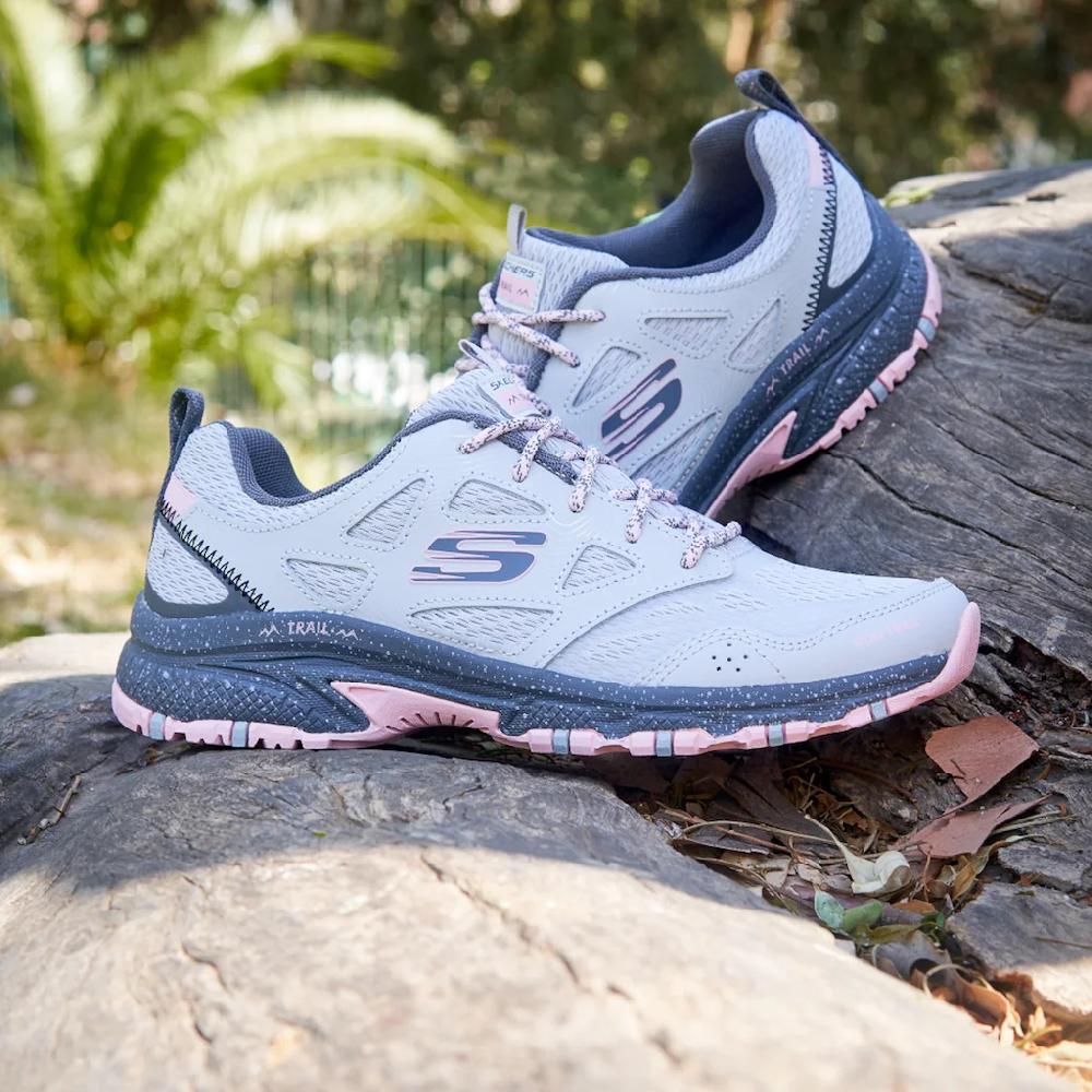 Skechers Sneaker »HILLCREST PURE ESCAPADE« im Materialmix Freizeitschuh Halbschuh Schnürschuh bestellen Bis zu 60% Rabatt