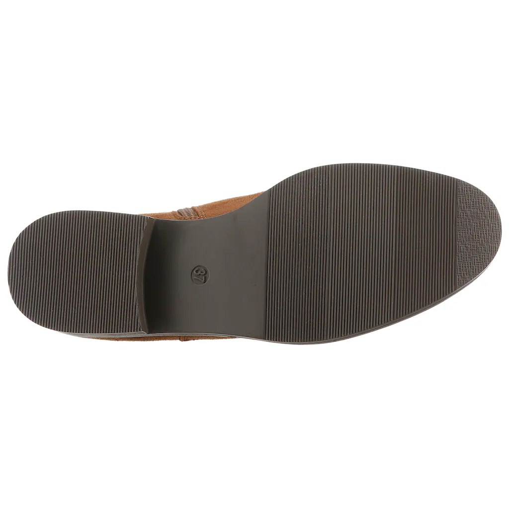 Aniston SHOES Chelseaboots Stiefelette Blockabsatz mit breitem Stretch - NEUE KOLLEKTION online kaufen Angebote