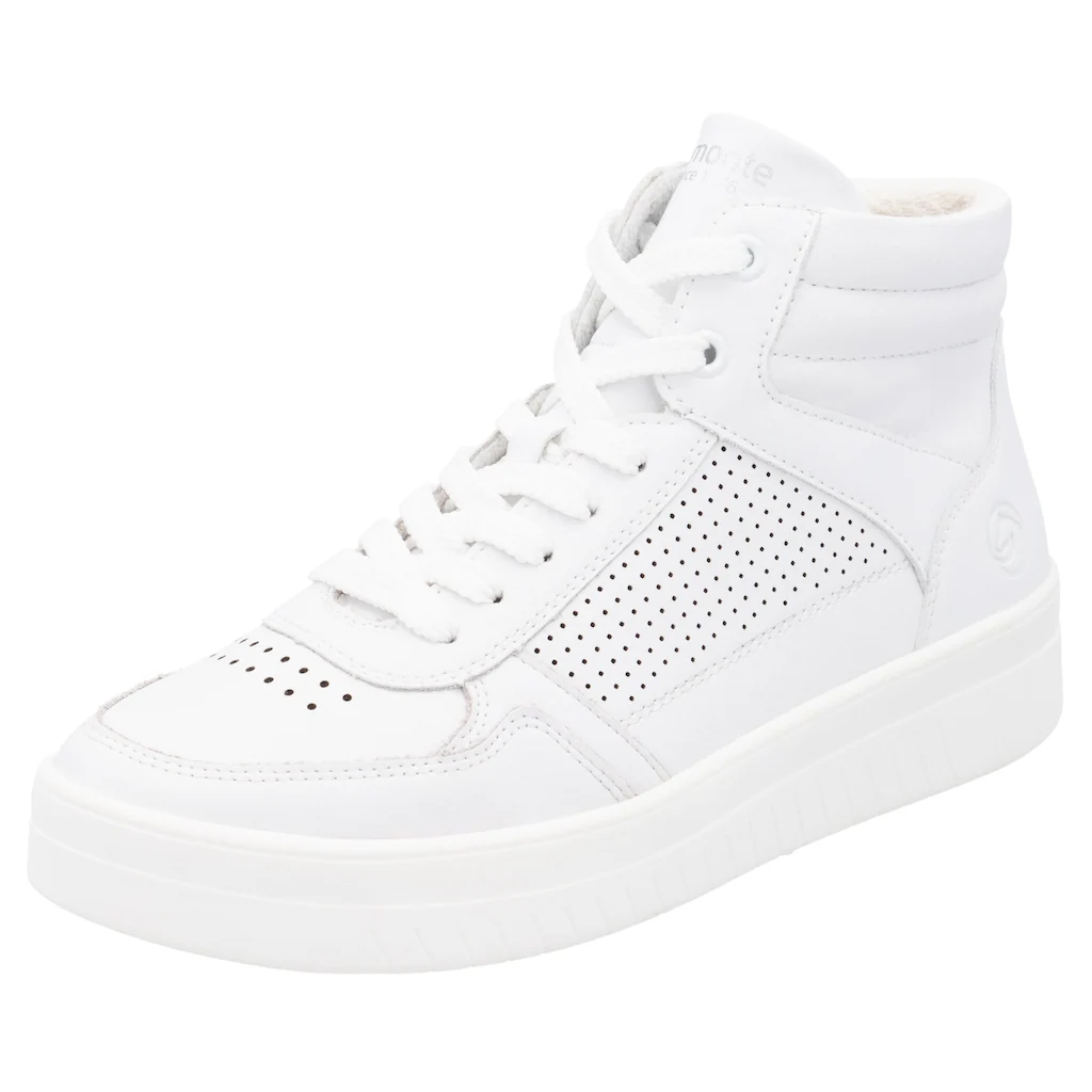 Remonte Plateausneaker Freizeitschuh Schnürschuh High Top-Sneaker mit Kontrastbesatz kaufen