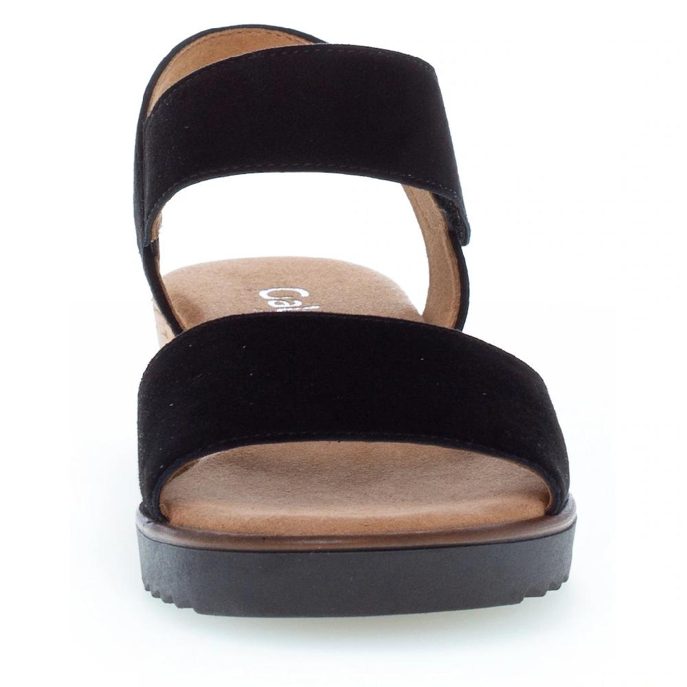Gabor Sandalette »GENUA« Sommerschuh Sandale Keilabsatz mit kleinem Stretch Weite G online kaufen Versandkostenfrei