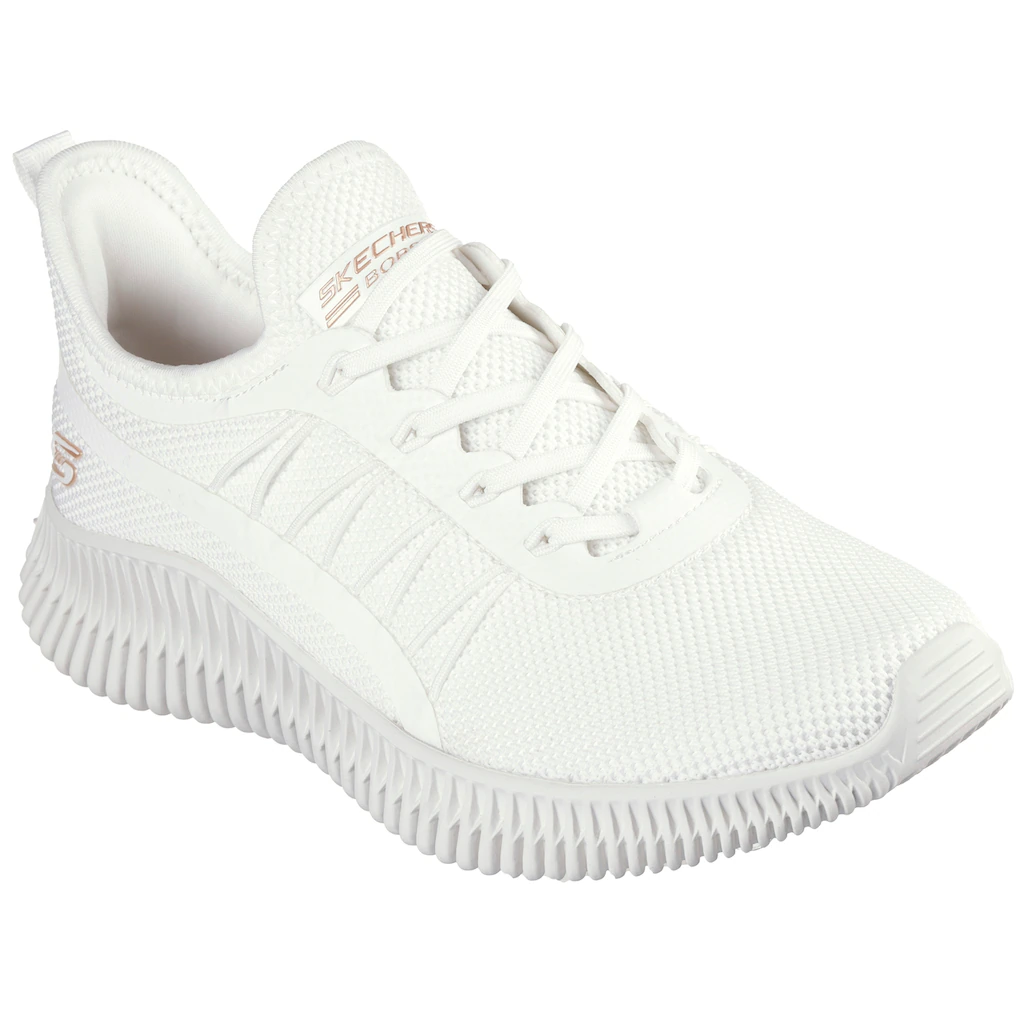 Skechers Slip-On Sneaker »BOBS GEO-NEW AESTHETICS« Freizeitschuh Schlupfschuh in veganer Verarbeitung online kaufen Saisonschlussverkauf